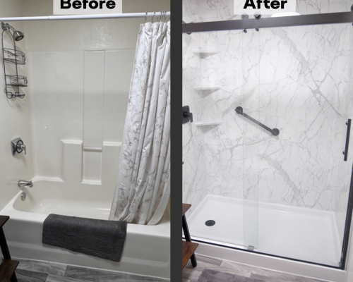 Cardinal Baths Before and After